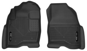 Ford Explorer Floor Mats - Front - Husky Liners - X-act Contour - Black - 2015 Ford Explorer Floor Mats - Front - Husky Liners - X-act Contour - Black - 2015